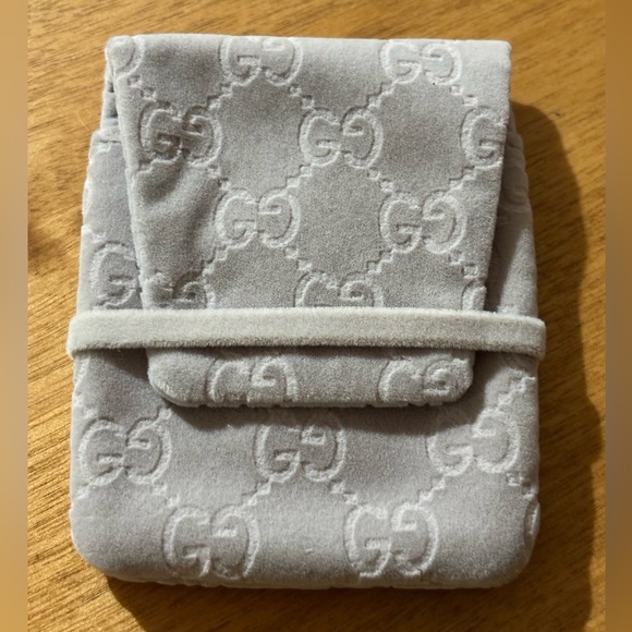 GUCCI Silver 2" Chain Earrings w/Star, Heart, & Butterfly Charms, VGUC, w/Dustie - Picture 4 of 5